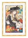 Eliza Doolittle by Pati Bannister, oil on masonite, sold Jun 2023