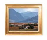 The Valley in June by John Meyer, circa 1980, oil on canvas, sold Jun 2023