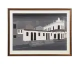 District Six by Frederick Hutchinson Page, 1972, gouache on waterdiscolor board, sold Jun 2023