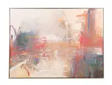 Untitled Abstract by Tom Lieber, oil on canvas, sold Jun 2023