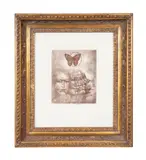 Untitled by Jiří Anderle, etching on paper, sold Jun 2023