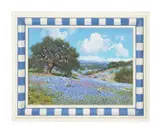 Hillside Bluebonnets by William A. Slaughter, oil on canvas, sold Aug 2023