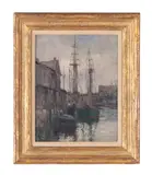 Untitled by Paul Cornoyer, oil on board, sold Aug 2023