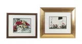 PA artist by Frank Nofer, watercolor, sold Aug 2025