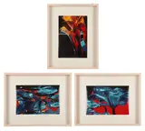 (3) C-prints by Roger Camp, chromogenic print, sold Aug 2025