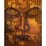 Self and No Self by Sandra Sunnyo Lee, 1998, oil on canvas, sold Sep 2022