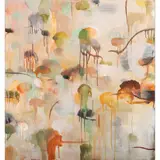 Untitled by Michael Mazur, oil on canvas, sold Sep 2022