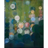 Birdsong Reverb by Erin Parish, 2007, oil and resin on panel, sold Sep 2022
