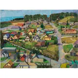 Davenport by William Steiger, 1987, oil on canvas, sold Sep 2022