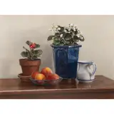 Table Top Still Life by John Stuart Ingle, 1981, watercolor on paper, sold Sep 2022
