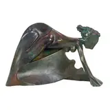 Ver Lou by Jean-Robert Ipoustéguy, 1989, bronze sculpture, sold Sep 2022