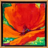 Untitled by Simon Bull, oil on canvas, sold Aug 2022