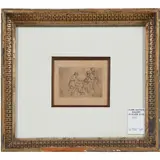 Untitled by Emil Orlík, 1897, etching on laid paper, sold Aug 2022