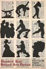 Standard Bank National Arts Festival 1999 Poster by William Kentridge, giclée print, sold Mar 2024