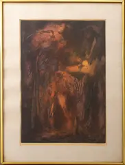 Dusk #2 by Doris Kreindler, 1960s, Lithograph on Paper, sold Jun 2024