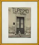 Dog Guarding Tourist Office by Jerry Cooke, Photograph, sold Jun 2024