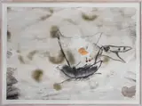 Untitled by Moshe Gershuni, Mixed Media on Paper, sold Jun 2024