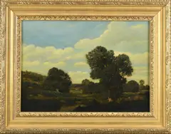 Untitled by Henry Pember Smith, oil on canvas, sold Mar 2024