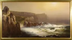 Untitled by Harrison Bird Brown, oil on canvas, sold May 2024