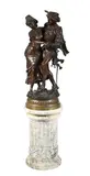 Untitled by Adrienne Etienne Gaudez, bronze in a rich brown patina, sold May 2024
