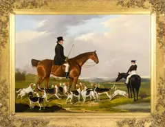 Untitled by Joseph Dunn, oil on canvas, sold May 2024