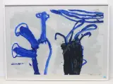 Ohne Titel by Maurice Ducret, 1991, mixed media, sold Dec 2022