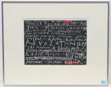 Revolution 1789 by Rudolf Mumprecht, 1978, mixed media, offered Dec 2022