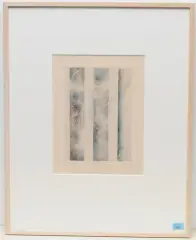 Ohne Titel by Peter Stein, 1986, color aquatint, sold Dec 2022