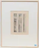 Ohne Titel by Peter Stein, 1986, color aquatint, sold Dec 2022