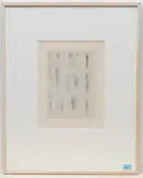 Ohne Titel by Peter Stein, 1986, color aquatint, sold Dec 2022