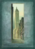 New York 1901 by Jesús Mari Lazkano, 1992, acrylic, sold Sep 2022