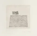 Ohne Titel by Italo Valenti, 1971, aquatint, sold Sep 2022