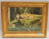 Seelisberg by Arthur Calame, watercolor, sold Sep 2022