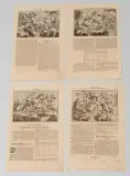 Untitled by Monatsbilder und allegorische Darstellungen versch. Wissenschaften Jahreszeiten, engraving, offered Sep 2022