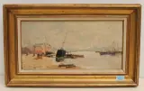 Hafenszene by Eugène Galien-Laloue, oil on panel, offered Sep 2022