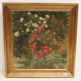Rosen by Paul Hansa, oil on canvas, sold Sep 2022
