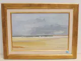 Marée haute by Alphonse Lanoë, 1981, oil on canvas, sold Sep 2022