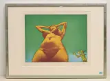 Eva im Labyrinth by Rudolf Hausner, 1973, color lithograph, offered Sep 2022