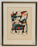Aus: "Oda a Joan Miro by Joan Miró, 1973, color lithograph, sold Sep 2022