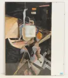Ohne Titel by Helga Spieker, 1983, gouache, sold Sep 2022