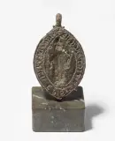 Gotisch by Siegel eines Bischofs, bronze, sold Sep 2022