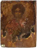Griechisch, 18.Jh., fragmentarische Erhaltung by Hl. Panteleimon, tempera, offered Sep 2022