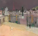 Paris, Place de la Concorde by Henri Schmid, oil on canvas, offered Sep 2022