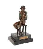 Untitled by Richard Shiloh, bronze sculpture, sold Oct 2023