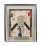 Twins by James Coignard, etching on paper, sold Oct 2023