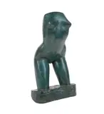 M. Lou by Larry Mohr, bronze sculpture, sold Oct 2023