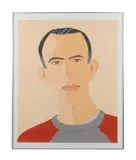 Sweatshirt II by Alex Katz, 1990, screenprint, sold Oct 2023