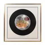 Cosmic Energy by Yaacov Agam, serigraph on paper, sold Oct 2023