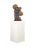 Clacker by Hank Murta Adams, 1997, mixed media bust form sculpture, sold Oct 2023