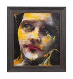Dulcinea Composition I by Lita Cabullut, mixed media on canvas, sold Oct 2023